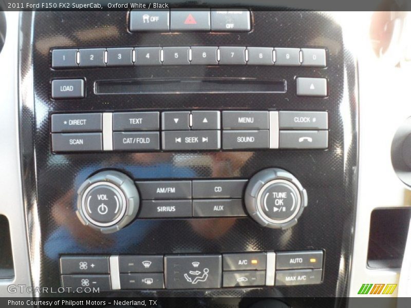 Controls of 2011 F150 FX2 SuperCab
