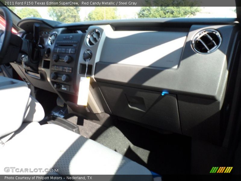 Red Candy Metallic / Steel Gray 2011 Ford F150 Texas Edition SuperCrew