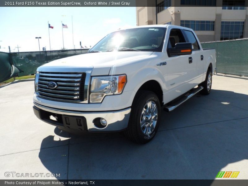 Oxford White / Steel Gray 2011 Ford F150 Texas Edition SuperCrew