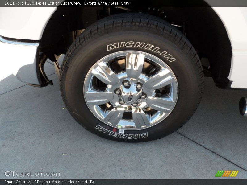 Oxford White / Steel Gray 2011 Ford F150 Texas Edition SuperCrew