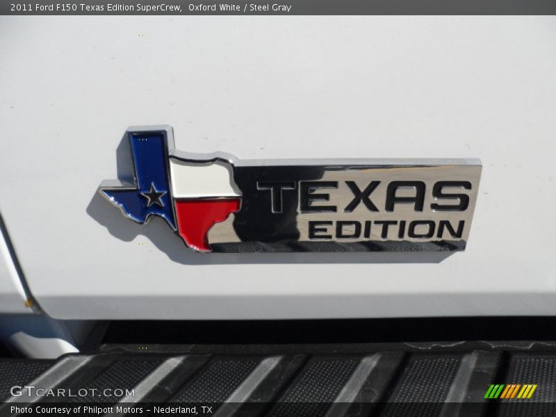 Oxford White / Steel Gray 2011 Ford F150 Texas Edition SuperCrew