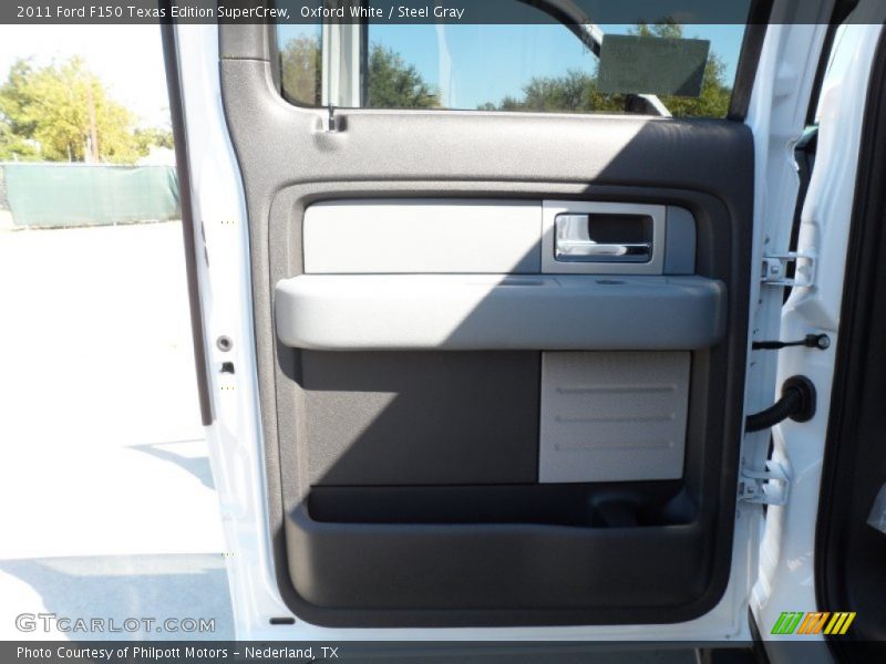 Oxford White / Steel Gray 2011 Ford F150 Texas Edition SuperCrew