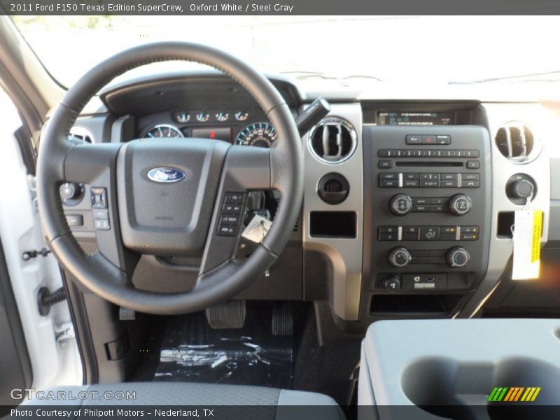 Oxford White / Steel Gray 2011 Ford F150 Texas Edition SuperCrew