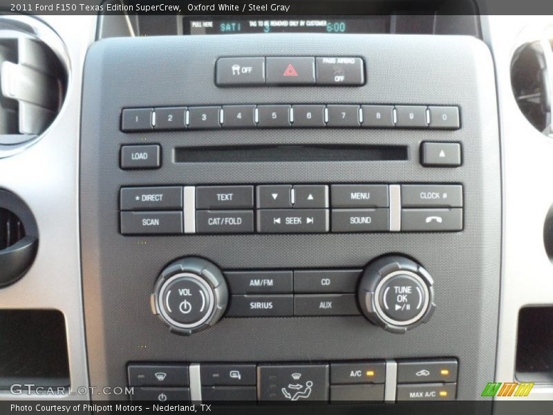 Oxford White / Steel Gray 2011 Ford F150 Texas Edition SuperCrew