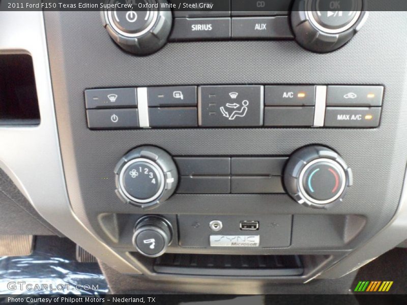 Oxford White / Steel Gray 2011 Ford F150 Texas Edition SuperCrew