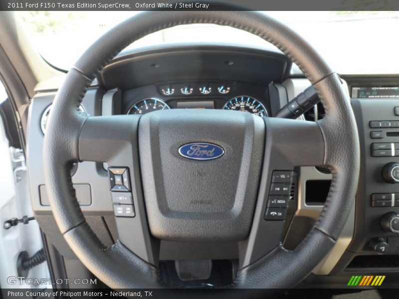 Oxford White / Steel Gray 2011 Ford F150 Texas Edition SuperCrew