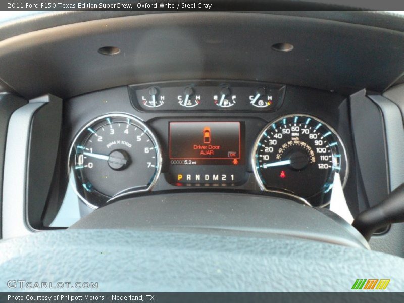 Oxford White / Steel Gray 2011 Ford F150 Texas Edition SuperCrew