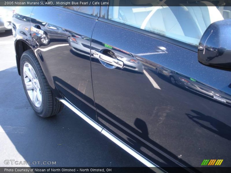 Midnight Blue Pearl / Cafe Latte 2006 Nissan Murano SL AWD