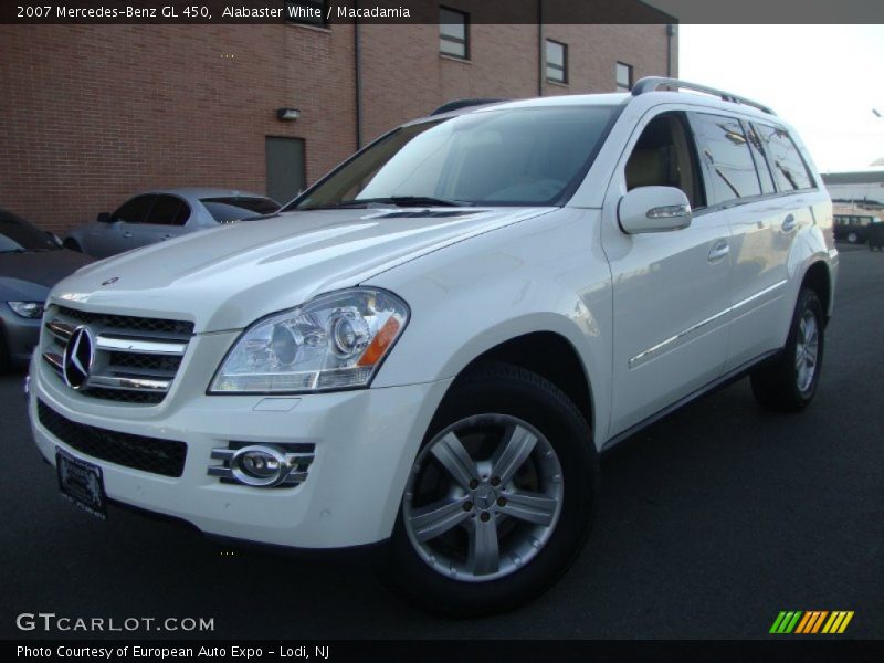 Alabaster White / Macadamia 2007 Mercedes-Benz GL 450