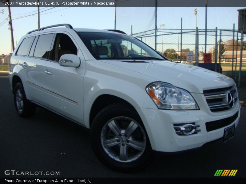 Alabaster White / Macadamia 2007 Mercedes-Benz GL 450