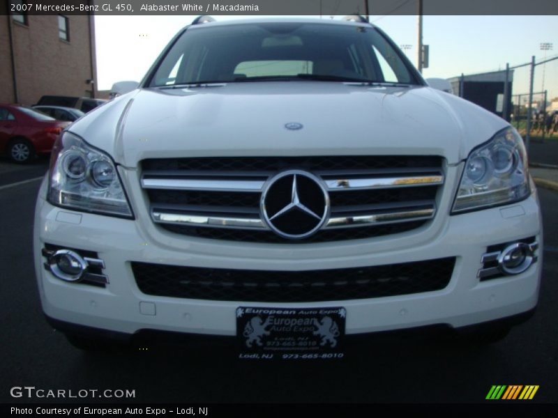Alabaster White / Macadamia 2007 Mercedes-Benz GL 450