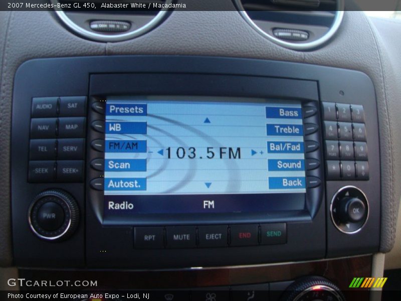 Alabaster White / Macadamia 2007 Mercedes-Benz GL 450