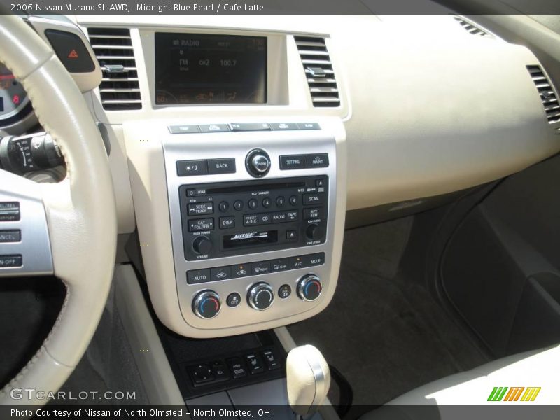 Midnight Blue Pearl / Cafe Latte 2006 Nissan Murano SL AWD