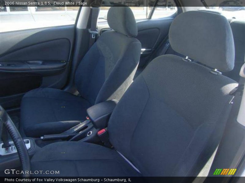 Cloud White / Sage 2006 Nissan Sentra 1.8 S