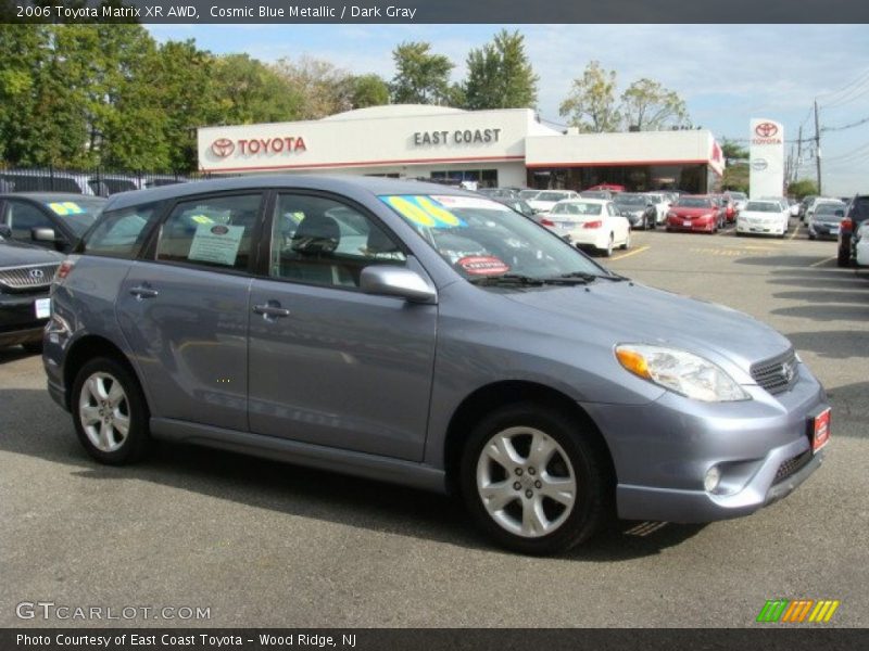 Cosmic Blue Metallic / Dark Gray 2006 Toyota Matrix XR AWD