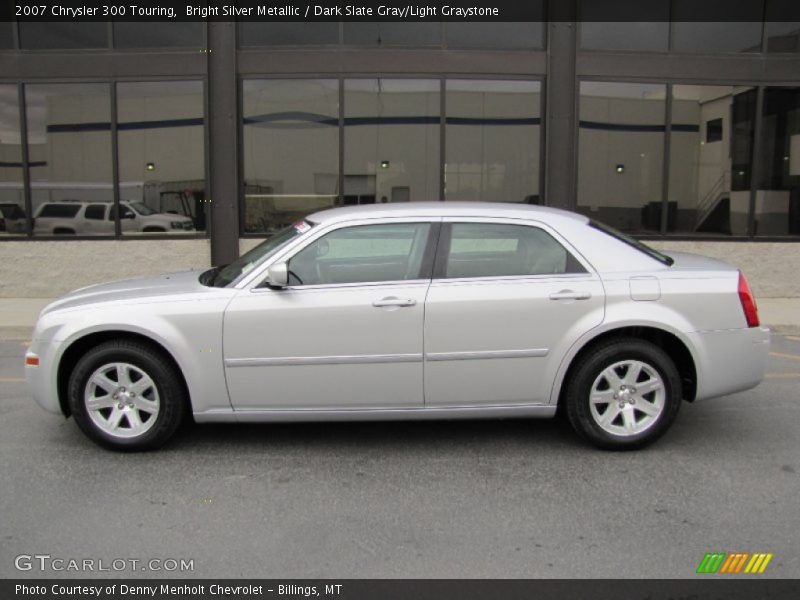 Bright Silver Metallic / Dark Slate Gray/Light Graystone 2007 Chrysler 300 Touring