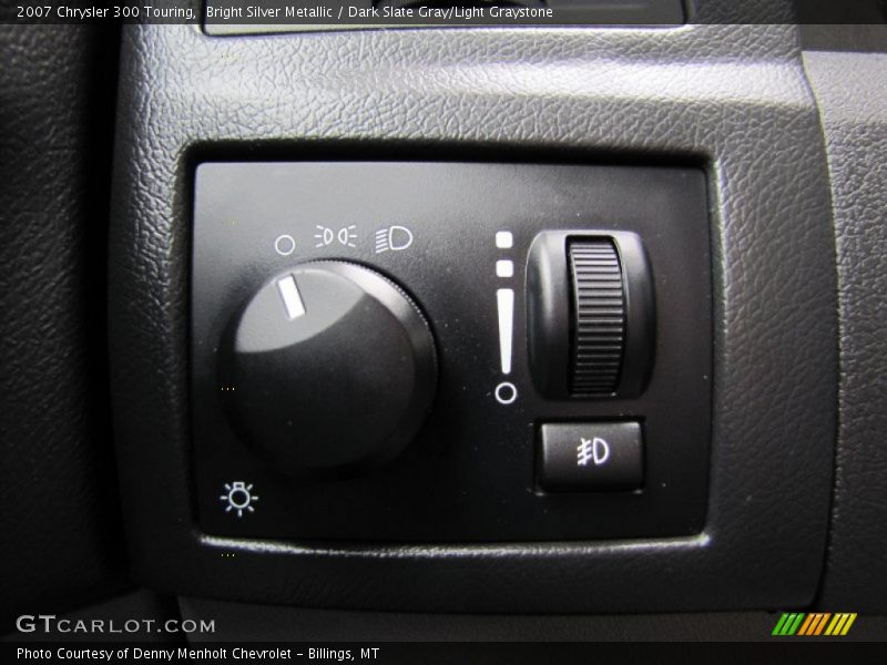 Bright Silver Metallic / Dark Slate Gray/Light Graystone 2007 Chrysler 300 Touring