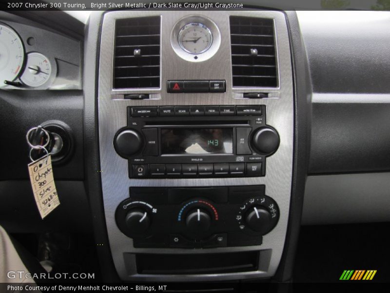 Bright Silver Metallic / Dark Slate Gray/Light Graystone 2007 Chrysler 300 Touring