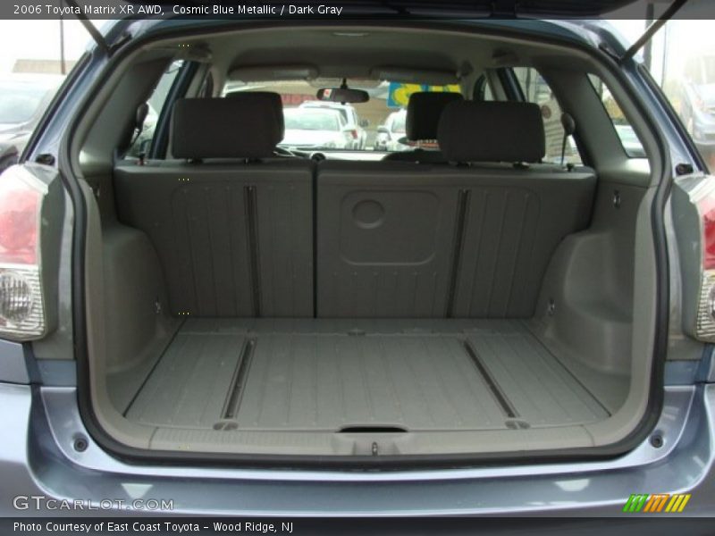  2006 Matrix XR AWD Trunk