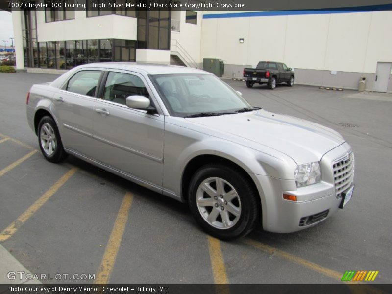 Bright Silver Metallic / Dark Slate Gray/Light Graystone 2007 Chrysler 300 Touring