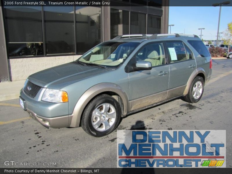 Titanium Green Metallic / Shale Grey 2006 Ford Freestyle SEL
