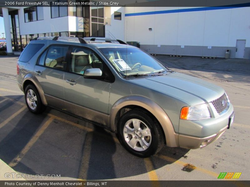 Titanium Green Metallic / Shale Grey 2006 Ford Freestyle SEL
