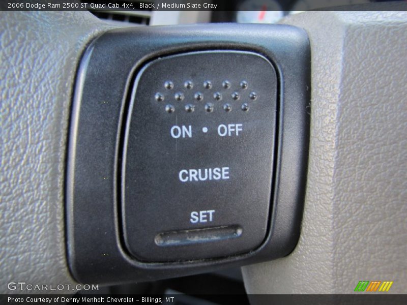 Black / Medium Slate Gray 2006 Dodge Ram 2500 ST Quad Cab 4x4