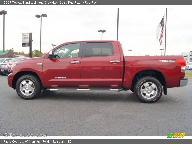  2007 Tundra Limited CrewMax Salsa Red Pearl