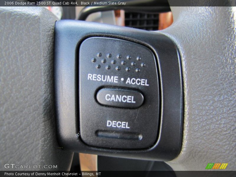 Black / Medium Slate Gray 2006 Dodge Ram 2500 ST Quad Cab 4x4