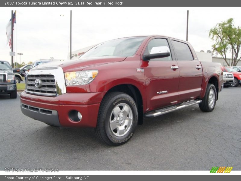 Front 3/4 View of 2007 Tundra Limited CrewMax