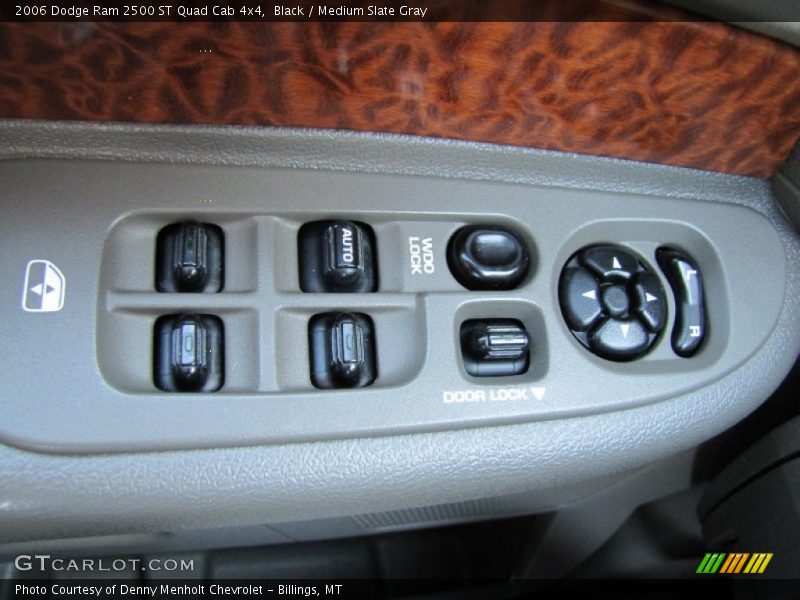 Black / Medium Slate Gray 2006 Dodge Ram 2500 ST Quad Cab 4x4