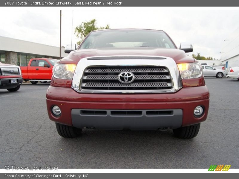 Salsa Red Pearl / Red Rock 2007 Toyota Tundra Limited CrewMax