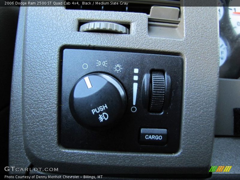 Black / Medium Slate Gray 2006 Dodge Ram 2500 ST Quad Cab 4x4