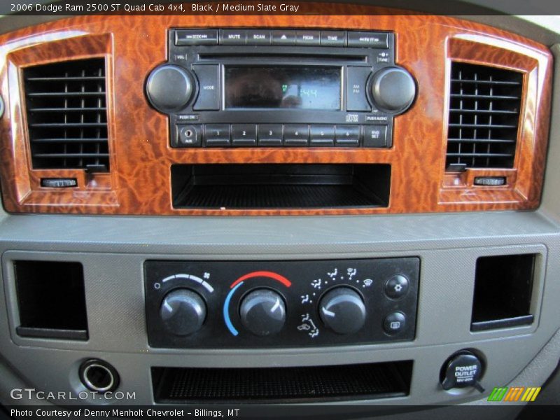 Black / Medium Slate Gray 2006 Dodge Ram 2500 ST Quad Cab 4x4