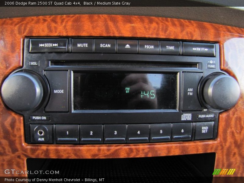 Black / Medium Slate Gray 2006 Dodge Ram 2500 ST Quad Cab 4x4