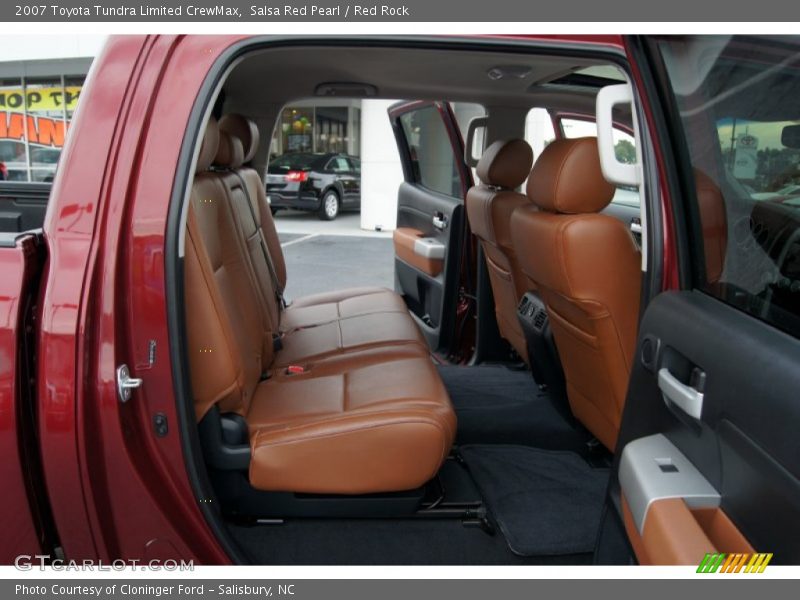 Salsa Red Pearl / Red Rock 2007 Toyota Tundra Limited CrewMax