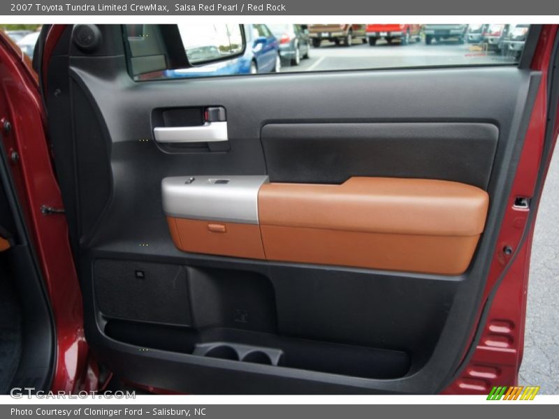Salsa Red Pearl / Red Rock 2007 Toyota Tundra Limited CrewMax