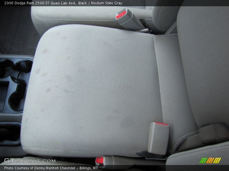 Black / Medium Slate Gray 2006 Dodge Ram 2500 ST Quad Cab 4x4