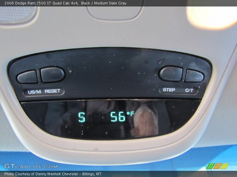 Black / Medium Slate Gray 2006 Dodge Ram 2500 ST Quad Cab 4x4