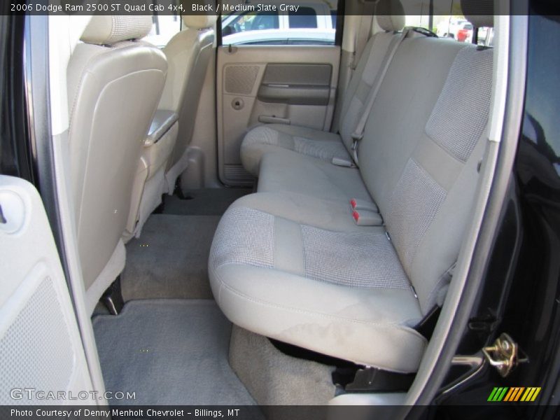 Black / Medium Slate Gray 2006 Dodge Ram 2500 ST Quad Cab 4x4