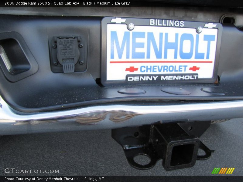Black / Medium Slate Gray 2006 Dodge Ram 2500 ST Quad Cab 4x4