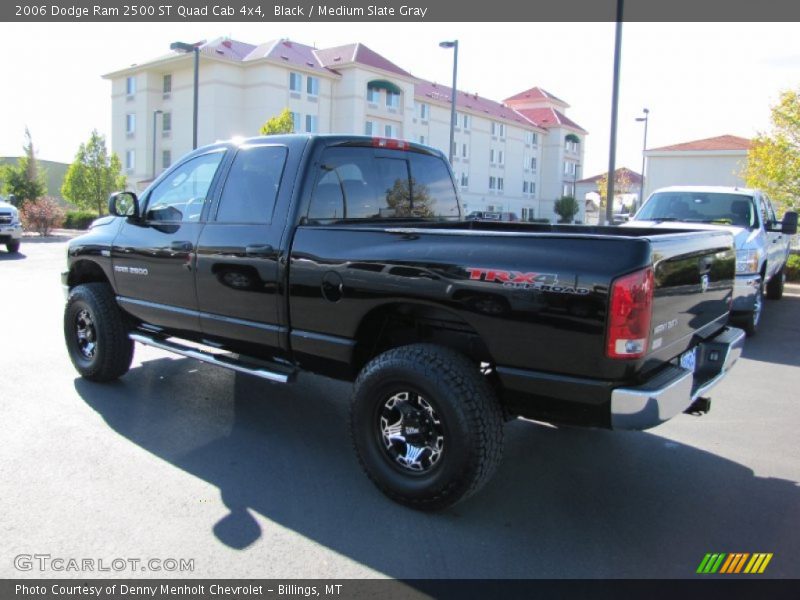 Black / Medium Slate Gray 2006 Dodge Ram 2500 ST Quad Cab 4x4