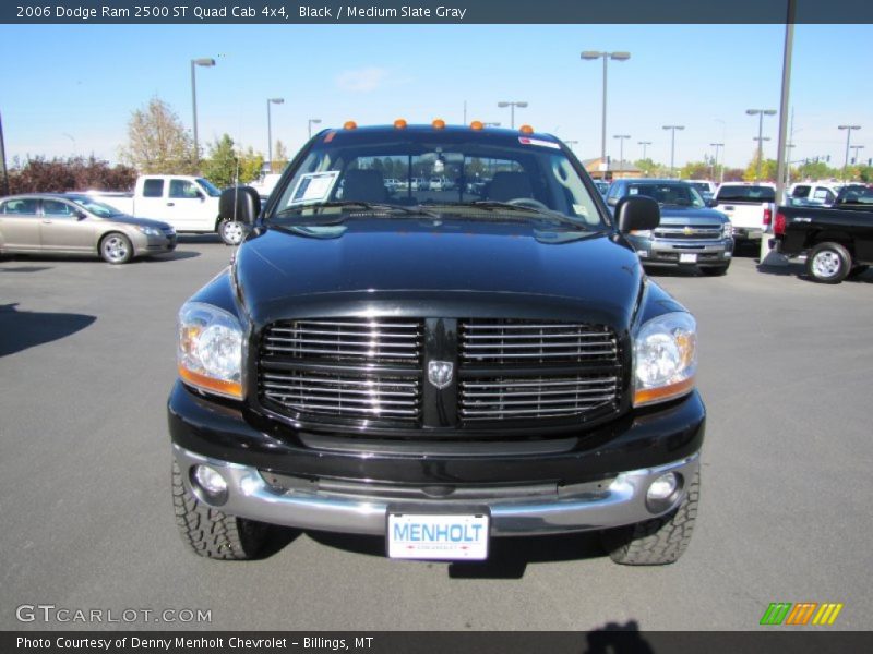 Black / Medium Slate Gray 2006 Dodge Ram 2500 ST Quad Cab 4x4