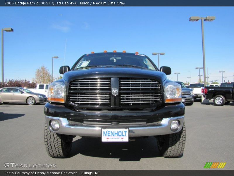 Black / Medium Slate Gray 2006 Dodge Ram 2500 ST Quad Cab 4x4