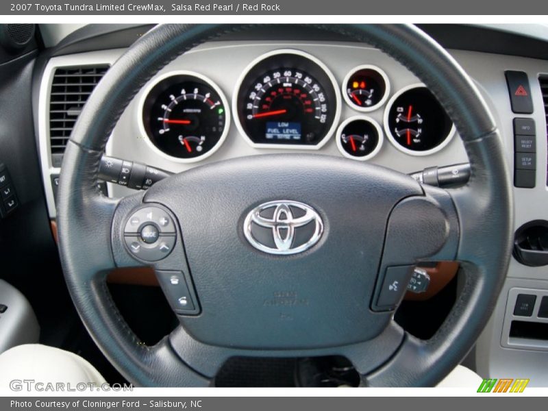 Salsa Red Pearl / Red Rock 2007 Toyota Tundra Limited CrewMax
