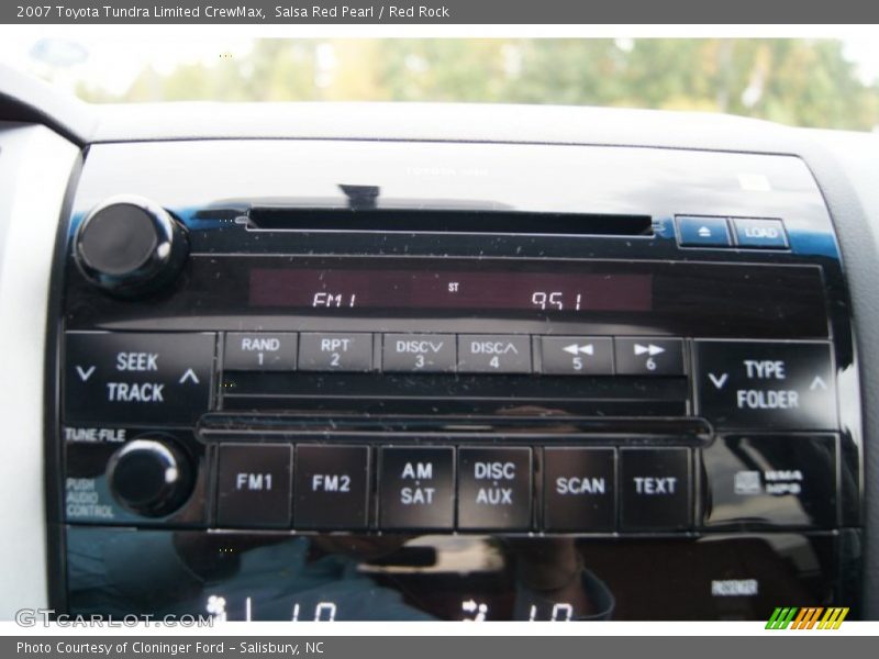Salsa Red Pearl / Red Rock 2007 Toyota Tundra Limited CrewMax