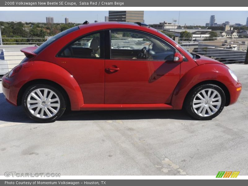 Salsa Red / Cream Beige 2008 Volkswagen New Beetle SE Coupe