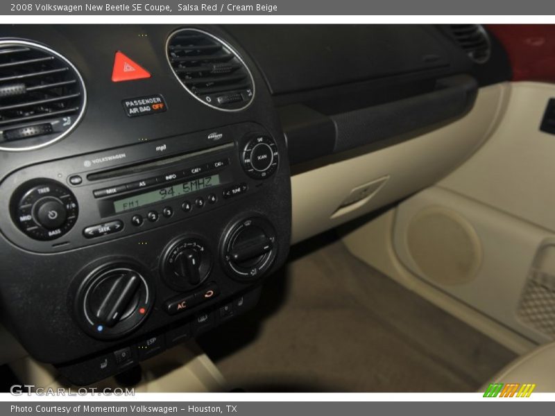Salsa Red / Cream Beige 2008 Volkswagen New Beetle SE Coupe