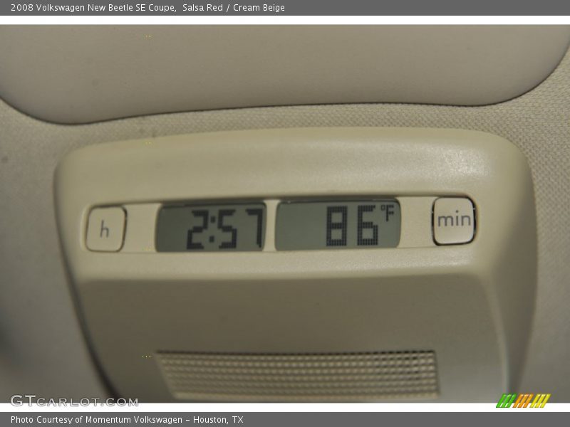 Salsa Red / Cream Beige 2008 Volkswagen New Beetle SE Coupe