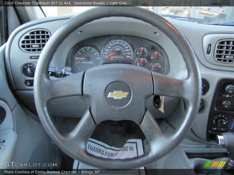 Silverstone Metallic / Light Gray 2006 Chevrolet TrailBlazer EXT LS 4x4
